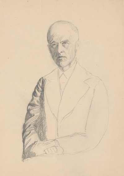 Man with Folded Hands by Ivan Zabota